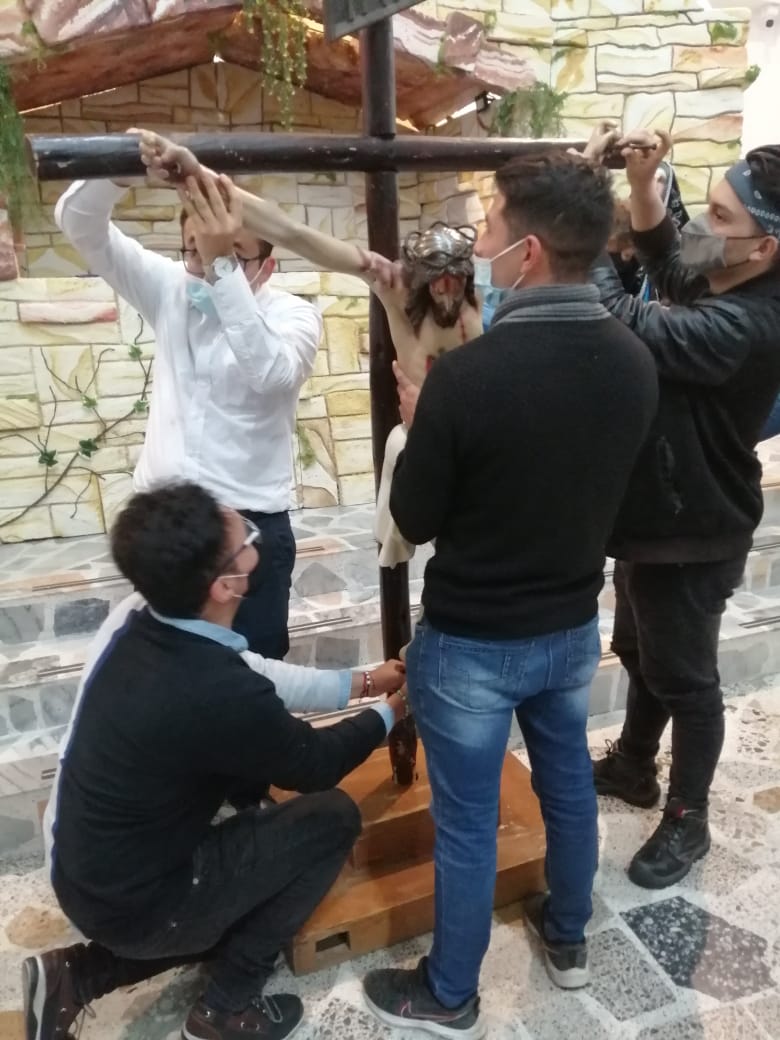preparación grupo juvenil