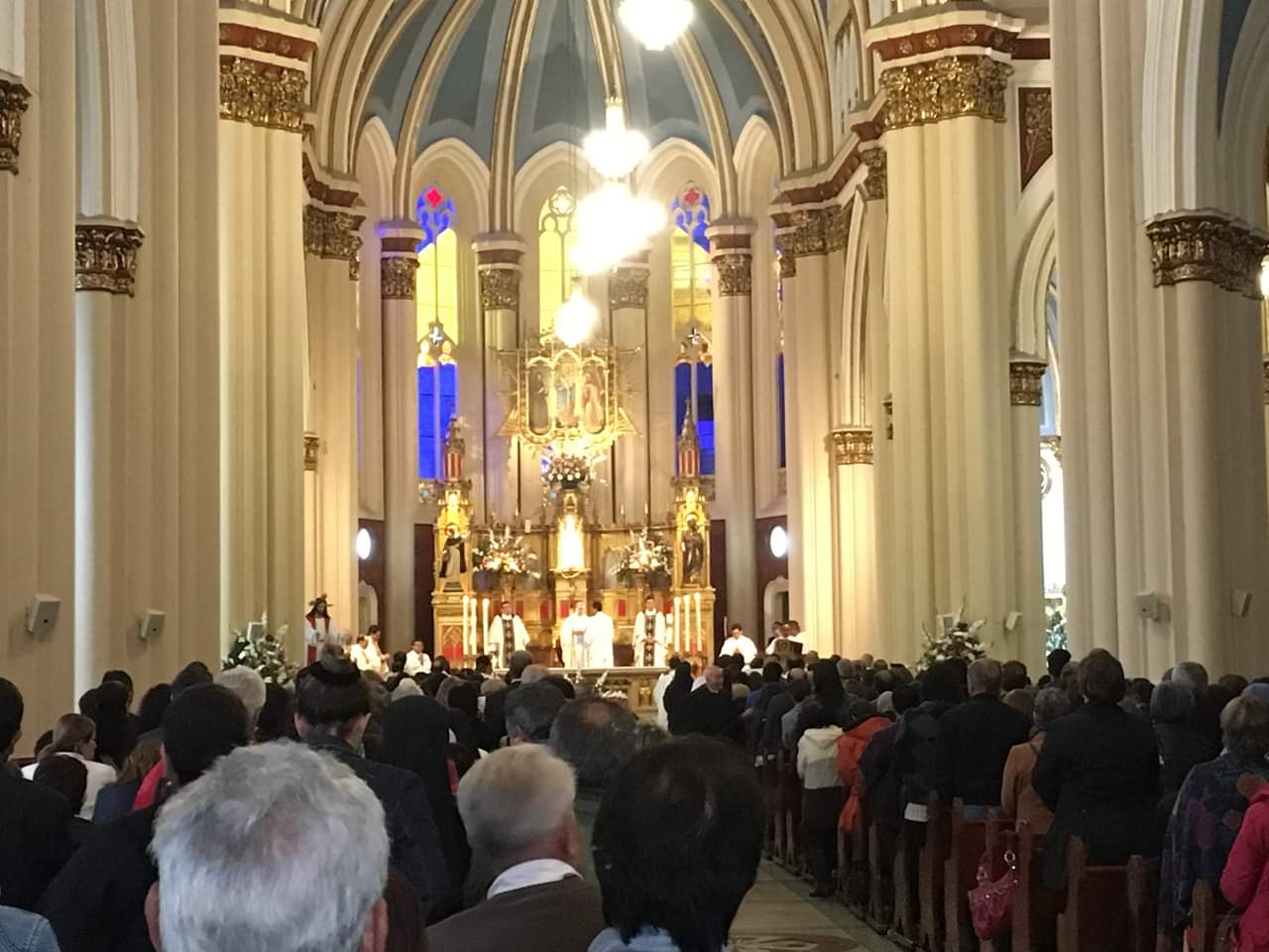 Templo lleno