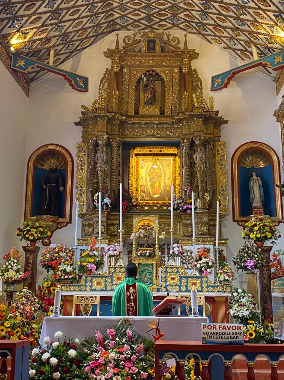 Peregrinación Visita Virgen del Topo en Tunja 