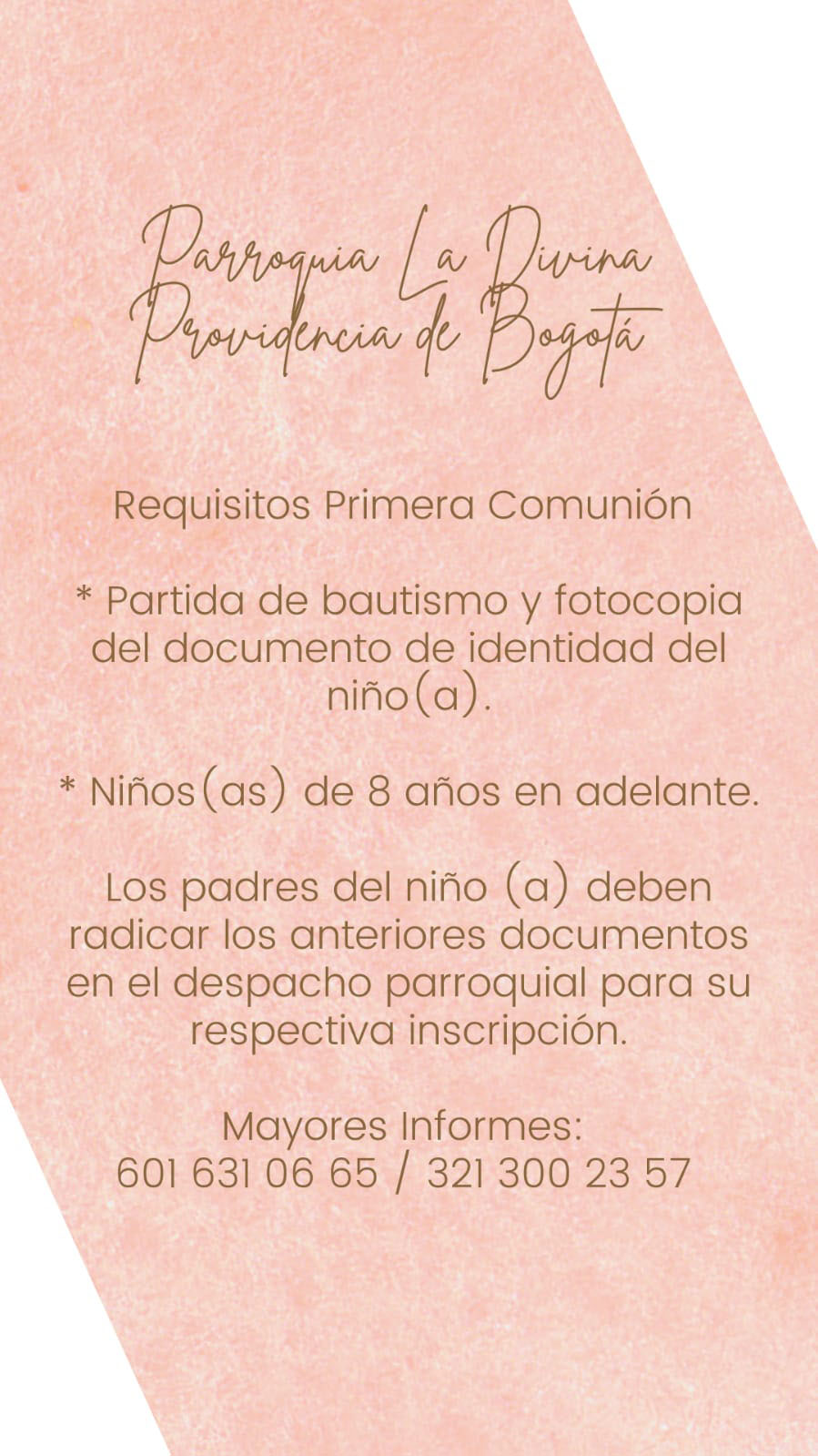 Primera comunión