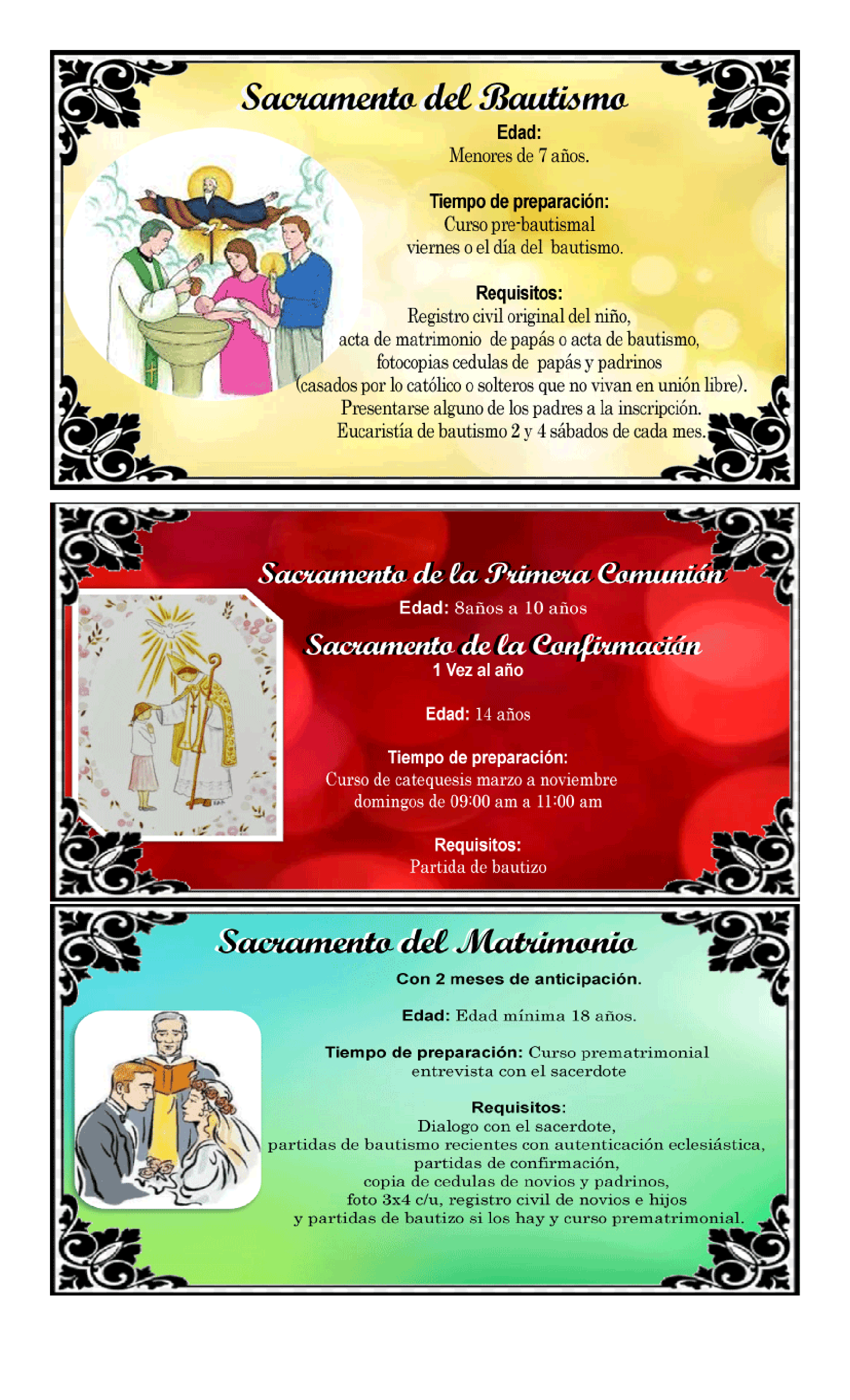 SACRAMENTOS