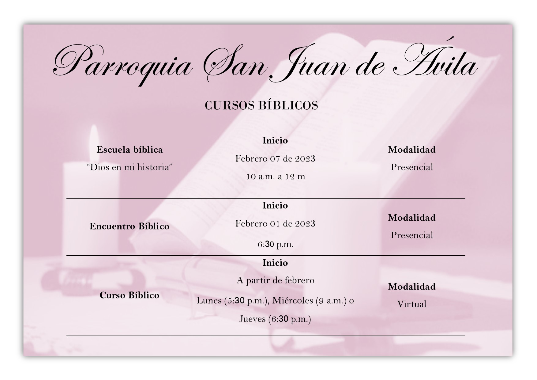 curso