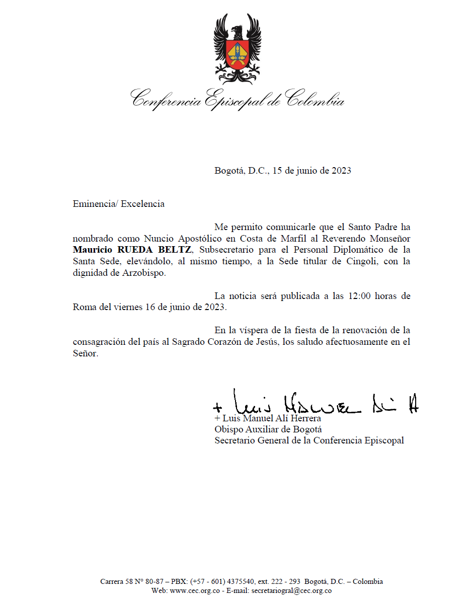 Monseñor Mauricio Rueda