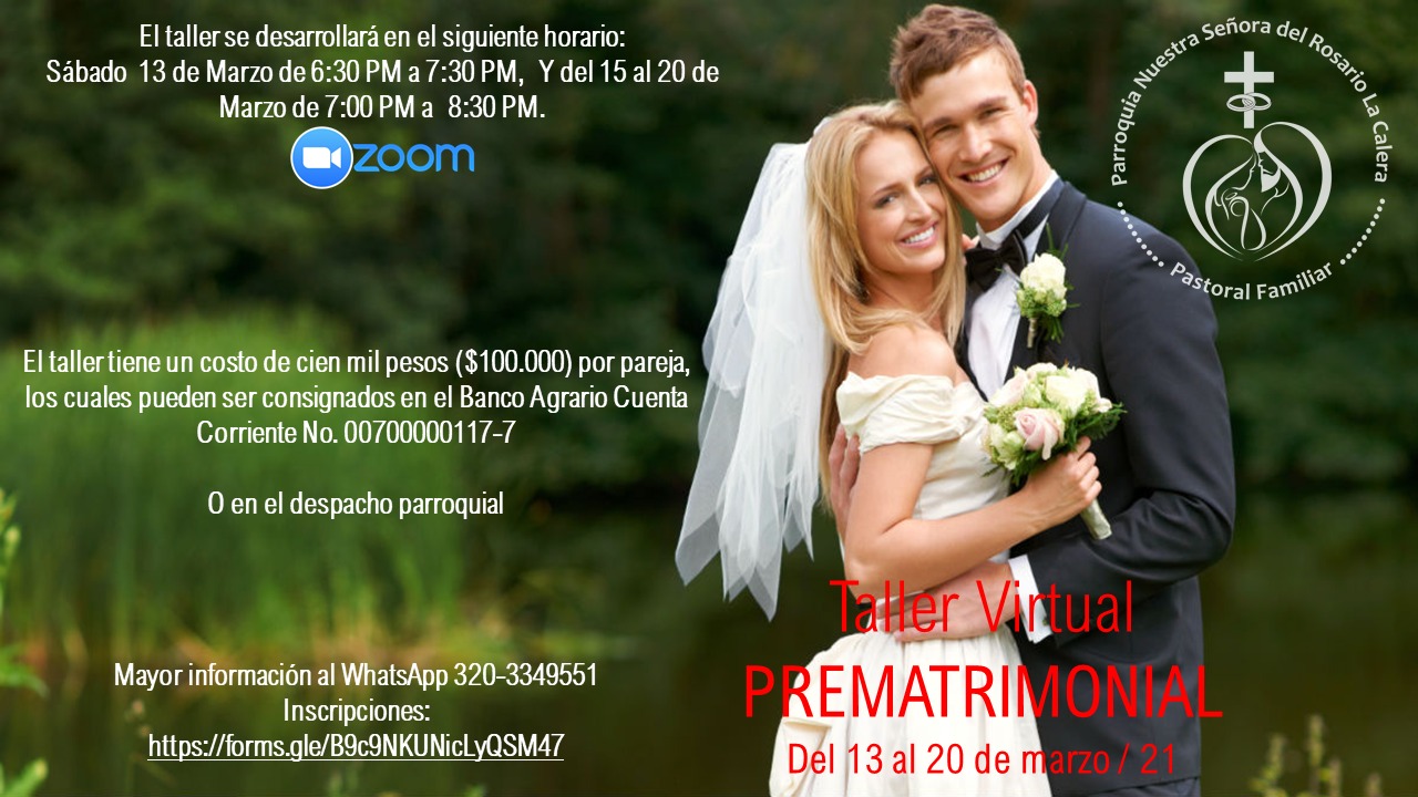 Curso Prematrimonial La Calera