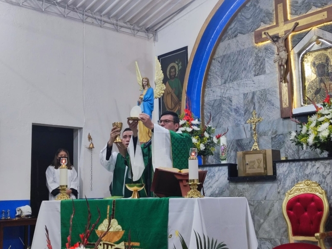 Bendición e inauguración de salones parroquiales