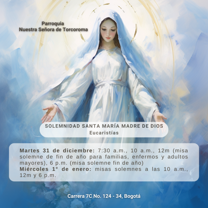 Horario año nuevo Torcoroma