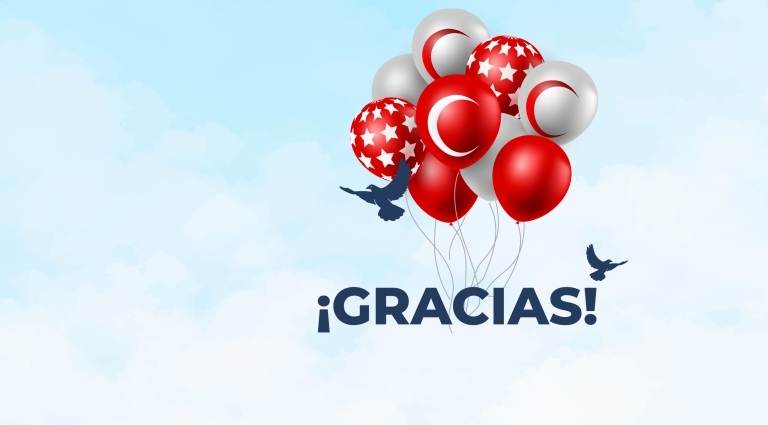 Gracias comunidad - Turquia