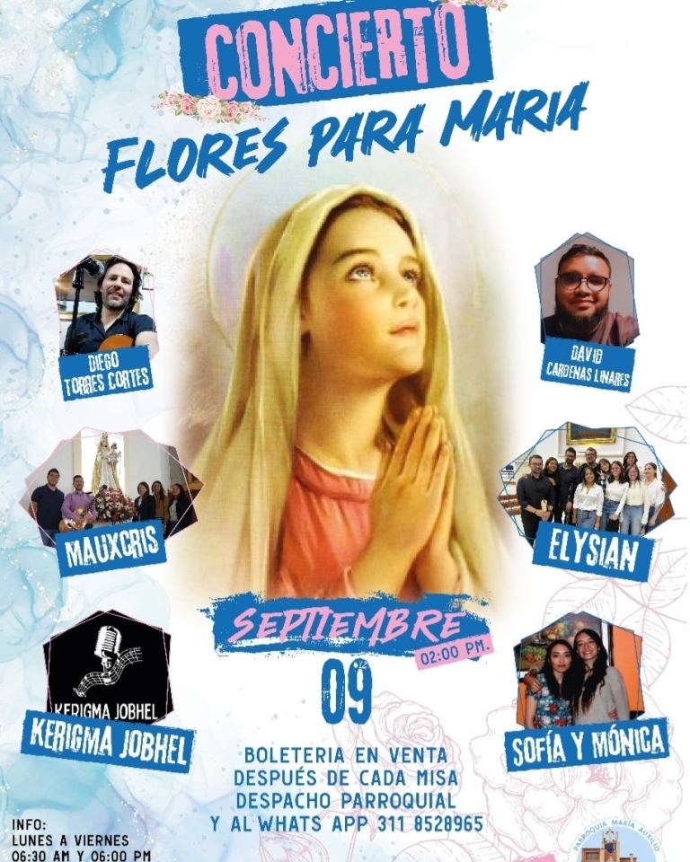 FLORES PARA MARÍA