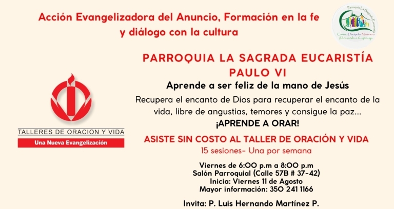 Taller de Oración y Vida