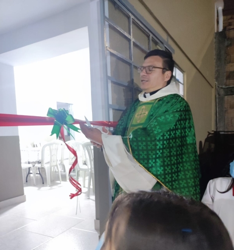 Bendición e inauguración de salones parroquiales