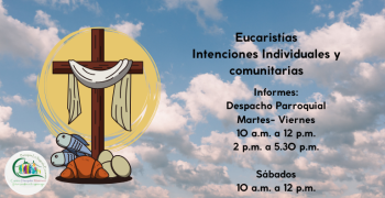 Intenciones en la eucaristías